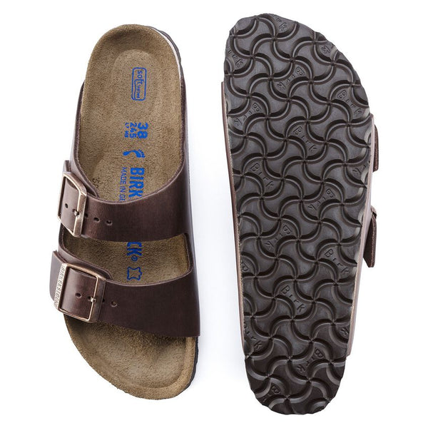 Arizona soft footbed oiled nubuck leather habana online