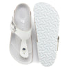 1018885 Gizeh Big Buckle White Leather