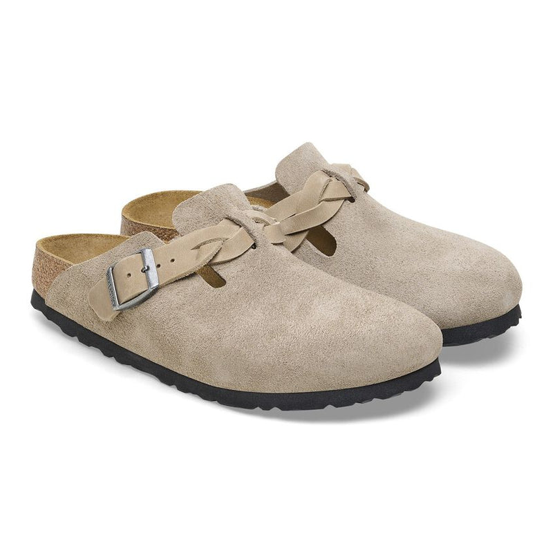 1026694 Boston Braided Taupe Suede