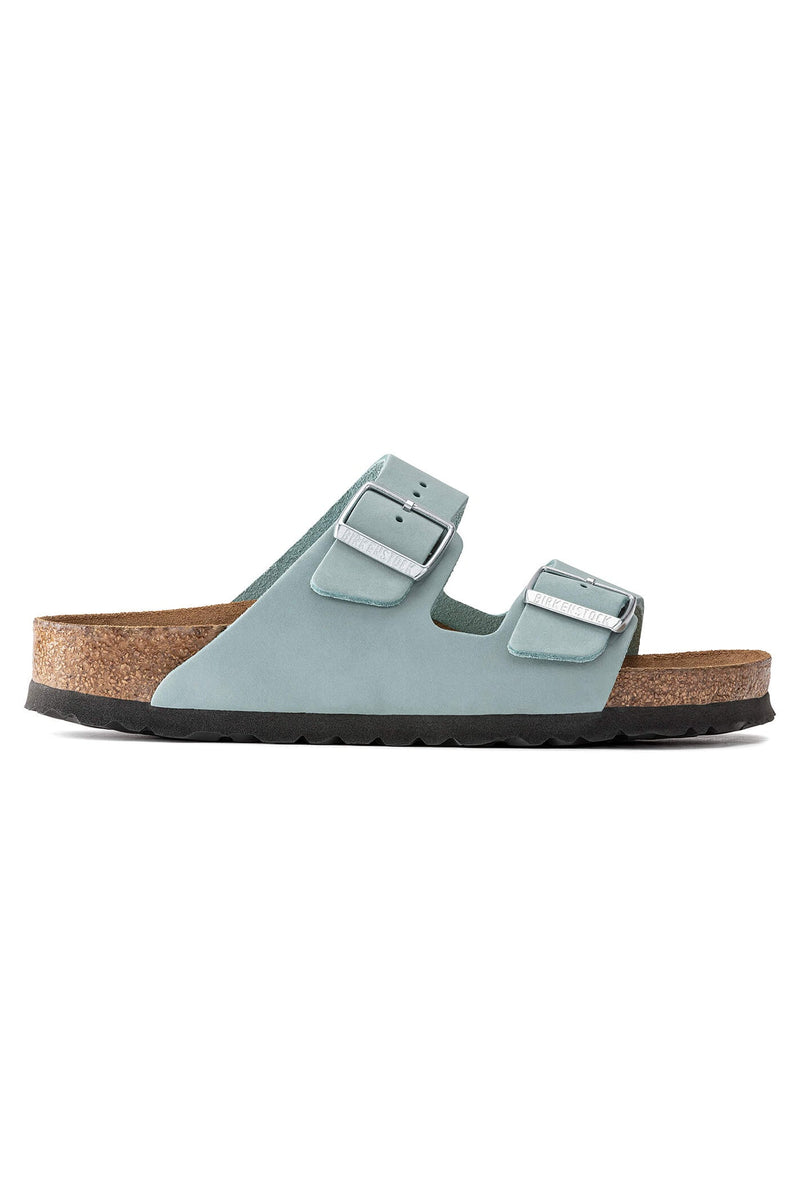 1021446 Arizona Soft Footbed Nubuck Leather Faded Aqua