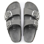 1021751 Arizona Big Buckle Nubuck Leather Dove Gray