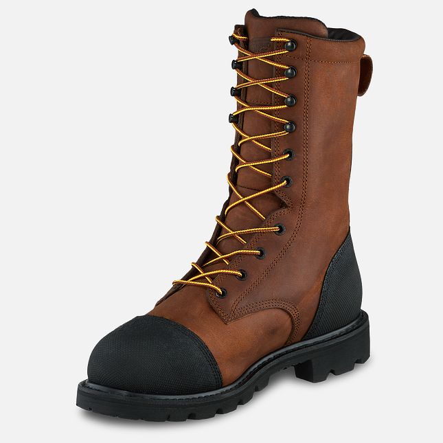 4499 Red Wing TRUWELT 10" ST WP Met Guard